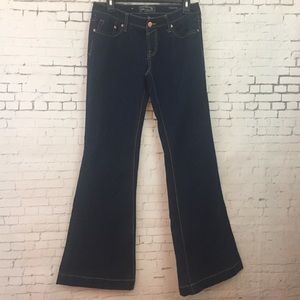 Seven 7 Dark Wash Wide Leg Jeans Sz 29